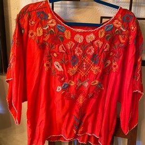 Vibrant silk Johnny Was
